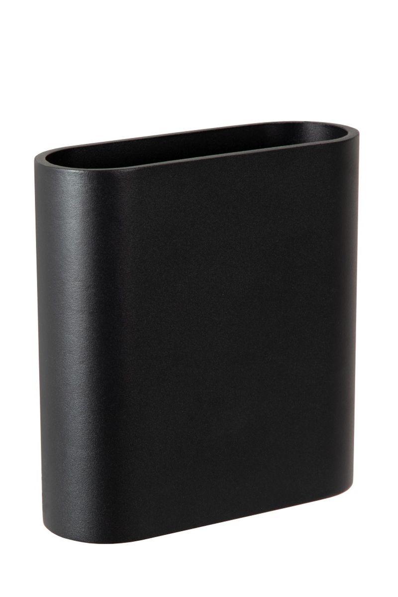 Lucide ATILA - Nástenné svietidlo vnútorné/vonkajšie - LED - 2x5W 2700K - IP54 - čierne